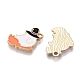 Halloween Theme Rack Plating Alloy Enamel Pendants(ENAM-N056-360)-2