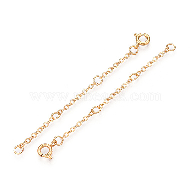Real 18K Gold Plated Brass Chain Extender