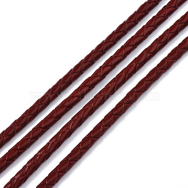 Плетеный шнур коровья кожа(NWIR-N005-01A-4mm)-4