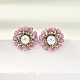 Brass Enamel Stud Earrings(KK-CBA8324-27P)-5