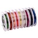 9 Rolls 9 Colors Round Copper Wire(CWIR-SZ0001-07)-1