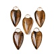 Natural Tiger Eye Pendants(G-G193-02G-10)-1