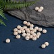 Natural Unfinished Wood Beads(WOOD-S651-8mm-LF)-4