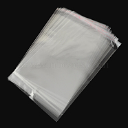 Rectangle OPP Cellophane Bags, Clear, 31x22cm, Unilateral Thickness: 0.035mm, Inner Measure: 25x22cm(OPC-R012-201)