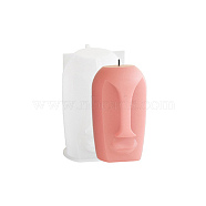 3D DIY Silicone Candle Molds, Scented Candles Molds, Column, 61x56x104mm, Inner Diameter: 44x49mm(DIY-K073-28B)