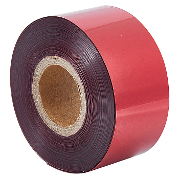 Hot Stamping Foil Paper, Heat Transfer Foil Paper, Elegance Laser Printer Craft Paper, Red, 30x0.1mm, 120m/roll