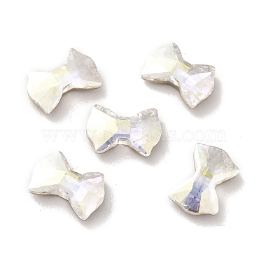 Bowknot Glass Rhinestone Cabochons