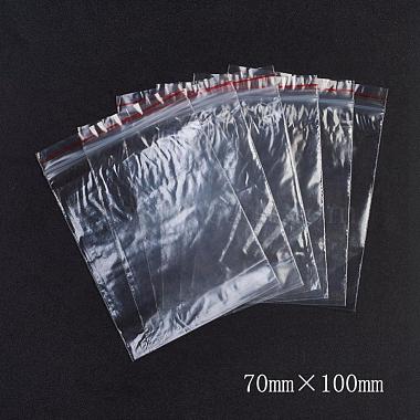 Пластиковые сумки на молнии(OPP-G001-E-7x10cm)-2