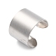 304 Stainless Steel Open Cuff Rings(RJEW-G335-01C)-4