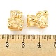 Gestell Legierung europäischen Perlen(FIND-B034-36G)-3