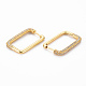 Rectangle Hoop Earrings for Girl Women(X-EJEW-N099-002LG-NF)-2