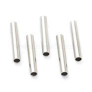 Non-Tarnish 304 Stainless Steel Beads, Tube Beads, Stainless Steel Color, 15x2.5mm, Hole: 1.8mm(STAS-H160-05F-P)