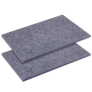 Felt Fabric Mat, Needle Felting Pad, Rectangle, Slate Gray, 347x248x11mm(AJEW-WH0270-185)