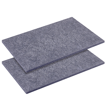 Felt Fabric Mat, Needle Felting Pad, Rectangle, Slate Gray, 347x248x11mm