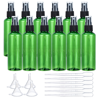 Green Plastic Spray Bottles