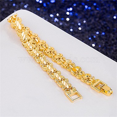 Women's Brass Link Chains Bracelets(BJEW-BB61934-A)-4