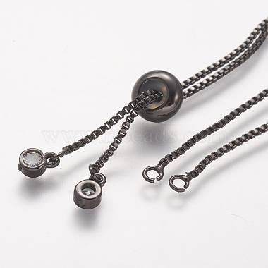 Rack Plating Brass Chain Bracelet Making(KK-A142-017B)-2