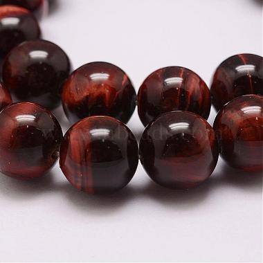 Natural & Dyed Tiger Eye Bead Strands(G-P230-12-8mm)-3