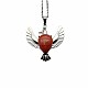 Peace Dove Water Droplet Crystal Necklace Pendant Fashion Ornament Simple Pendant(VL5109-1)-1