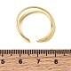 offene Manschettenringe aus Messing(RJEW-D345-02G)-5