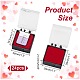 Plastic Box with Flocking Blister(CON-WH0106-11C)-2