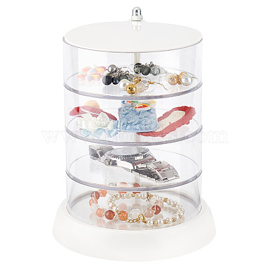 Clear Column Plastic Jewelry Set Box