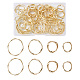 Craftdady 60pcs 4 Styles Alloy Linking Rings(PALLOY-CD0001-08)-2