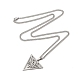 201 Stainless Steel Pendant Necklaces for Women(NJEW-U018-01P-06)-2