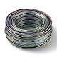 5 Segment Colors Round Aluminum Craft Wire(AW-E002-2mm-B01)-1