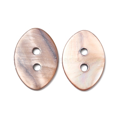 2-Hole Dyed Natural Shell Buttons(BSHE-G029-16)-3