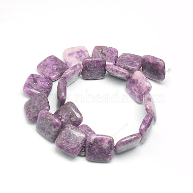 Natural Lilac Jade Beads Strands(G-L253-03)-2
