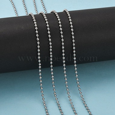 304 Stainless Steel Ball Chains(CHS-A002B-2.4mm)-5