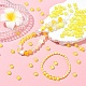 150 pcs透明アクリルビーズ(TACR-YW0002-32A)-5