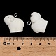 Flocky Opaque Resin Pendants(RESI-I335-01P-05)-4