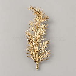 Artificial Gold Leaf, for Indoor Outdoor Home Garden Porch Window Plant Decoration, Gold, 125x40x22mm(AJEW-WH0518-79)