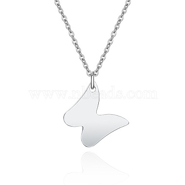Butterfly Stainless Steel Necklaces