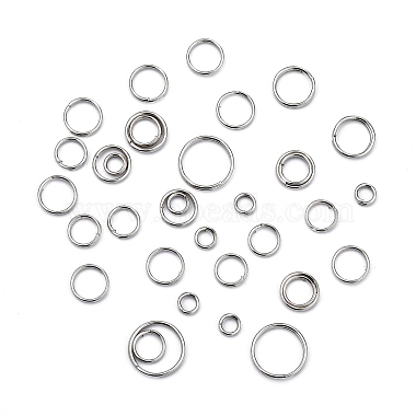 Железные двойные кольца(IFIN-MSMC007-2P)-2