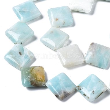 Natural Amazonite Beads Strands(G-N0326-73A-01)-3