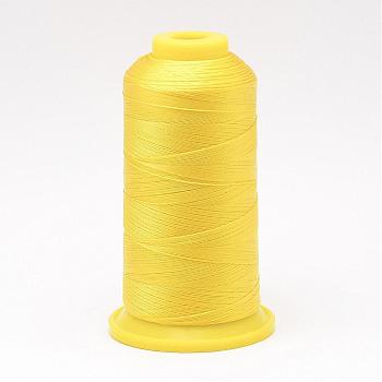Nylon Sewing Thread, Yellow, 0.2mm, about 700m/roll