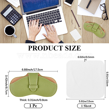 1Pc PU Leather Glasses Case(AJEW-CN0006-94D)-2