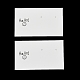 Smiling Face Paper Earrings Necklace Display Cards(FIND-T072-01C-04)-1