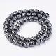 Non-magnetic Synthetic Hematite Beads Strands(G-F396-15A)-2