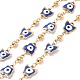 Ion Plating(IP) Enamel Butterfly with Evil Eye Link Chains(CHS-G020-01G-03)-1
