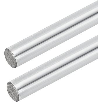 45# High-carbon Steel Linear Motion Rods, Shaft Guide, Stainless Steel Color, 300x10mm