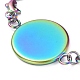 Rainbow Color 304 Stainless Steel Bracelet Making(STAS-L248-003M)-3