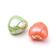 25pcs 5 couleurs perles en porcelaine nacrées faites à la main(PORC-YW0001-02)-2