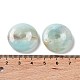 Natural Flower Amazonite China Safety Buckle Pendants(G-M419-01A)-3