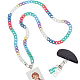 WADORN 1Pc Acrylic Curb Chain Mobile Strap(HJEW-WR0001-10)-5