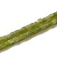 jade de xinyi naturel / brins de perles de jade du sud de la Chine(G-B064-A04)-1