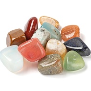 12Pcs 12 Style Natural & Synthetic Gemstone Beads, Tumbled Stone, Chakra Healing Stones for 7 Chakras Balancing, Crystal Therapy, Meditation, Reiki, No Hole/Undrilled, Nuggets, 20~35x13~23x8~22mm, 1pc/style(G-FS0001-69)